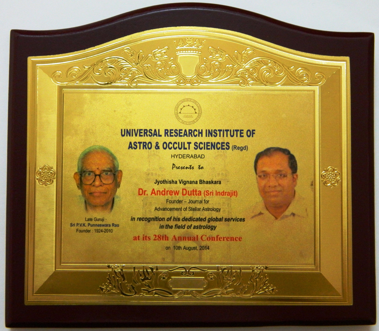 Recognition for Astrology Services